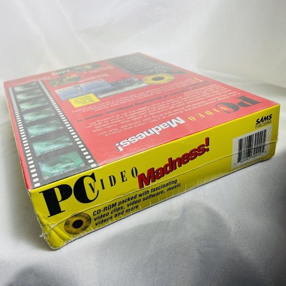 PC Video Madness For Windows 3.1 Sams Publishing Box Set Movie Create Cd-rom - Picture 7 of 9